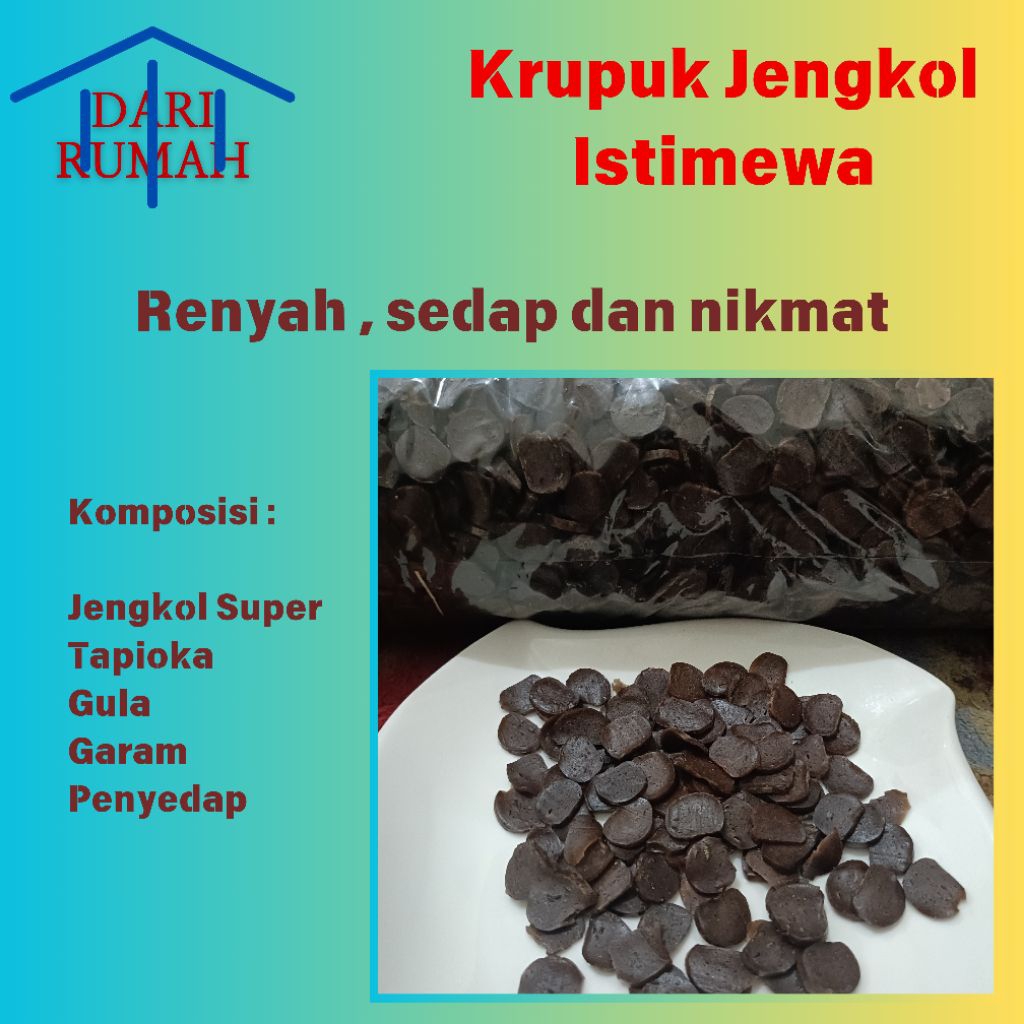 

Kerupuk jengkol terbaik dari jengkol super pilihan termurah