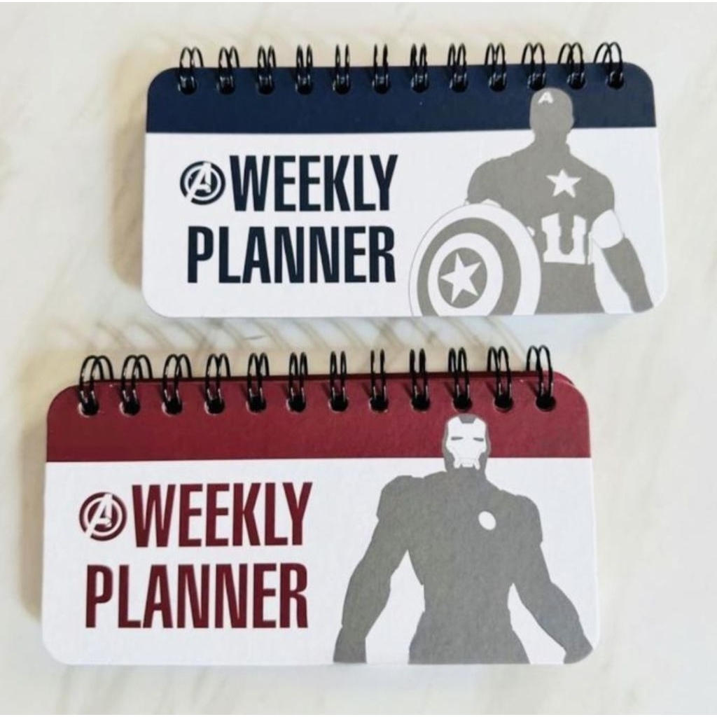 

Weekly Planner Marvel design