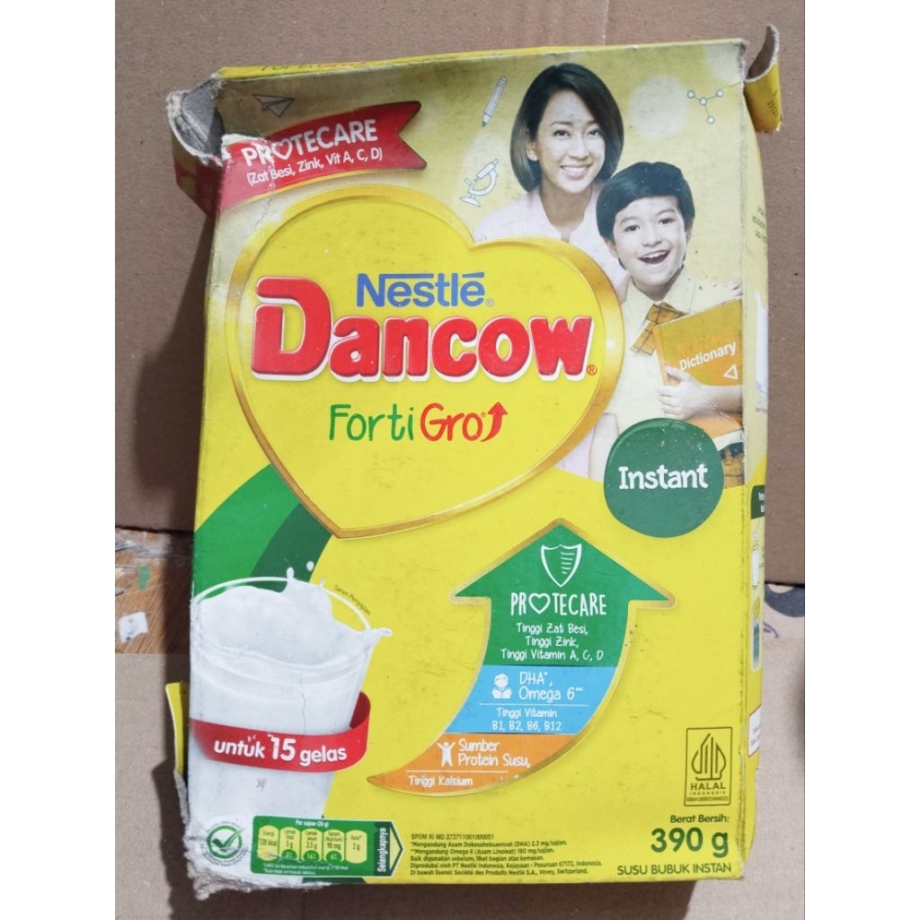 

DANCOW FORTIGRO INSTANT 390G (RIJEK BOX)