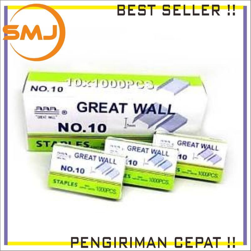 

Great Wall Isi Staples no 10 1pax 10pcs