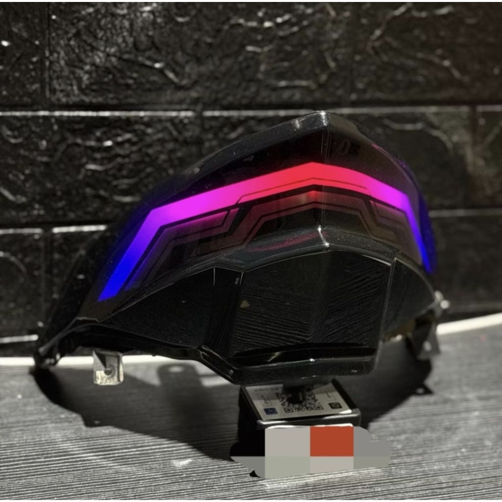 beat fi injeksi Stoplam belakang custom lazy honda beat fi 2013 2016