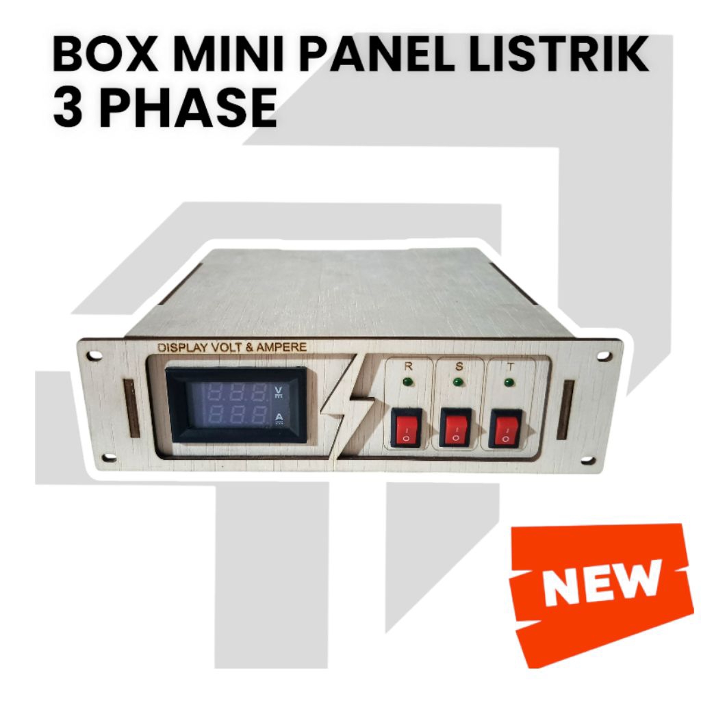 Box Mini Panel Listrik 3 Phase 6 Output