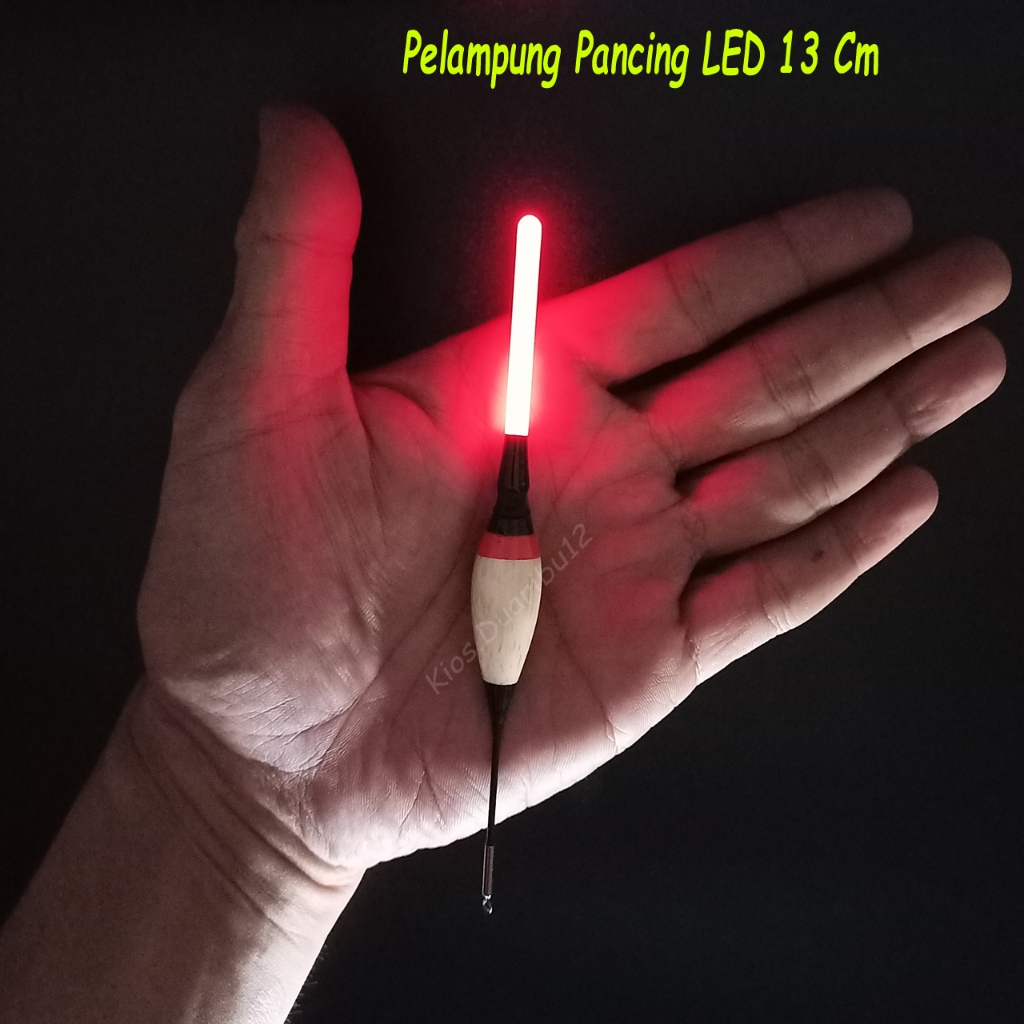 PELAMPUNG PANCING ELEKTRONIK LED 13 CM / KUMBUL STARLET ELEKTRIK