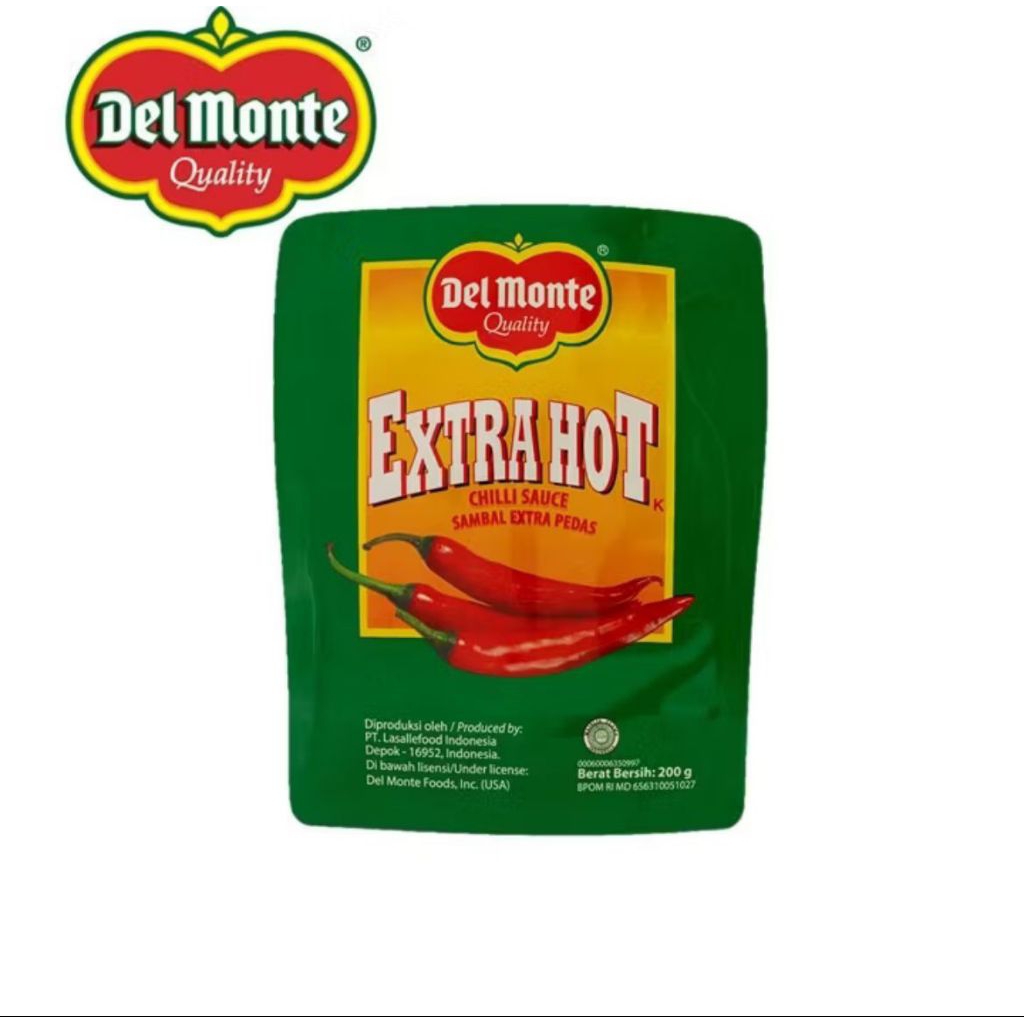 

Saus Extra Sambal Pedas Chilli Sauce extra Hot Del Monte 200g