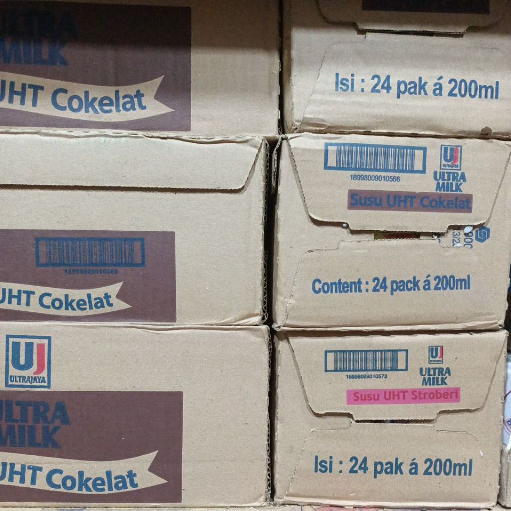 

ULTRA MILK COKLAT 24x200ML PER DOS