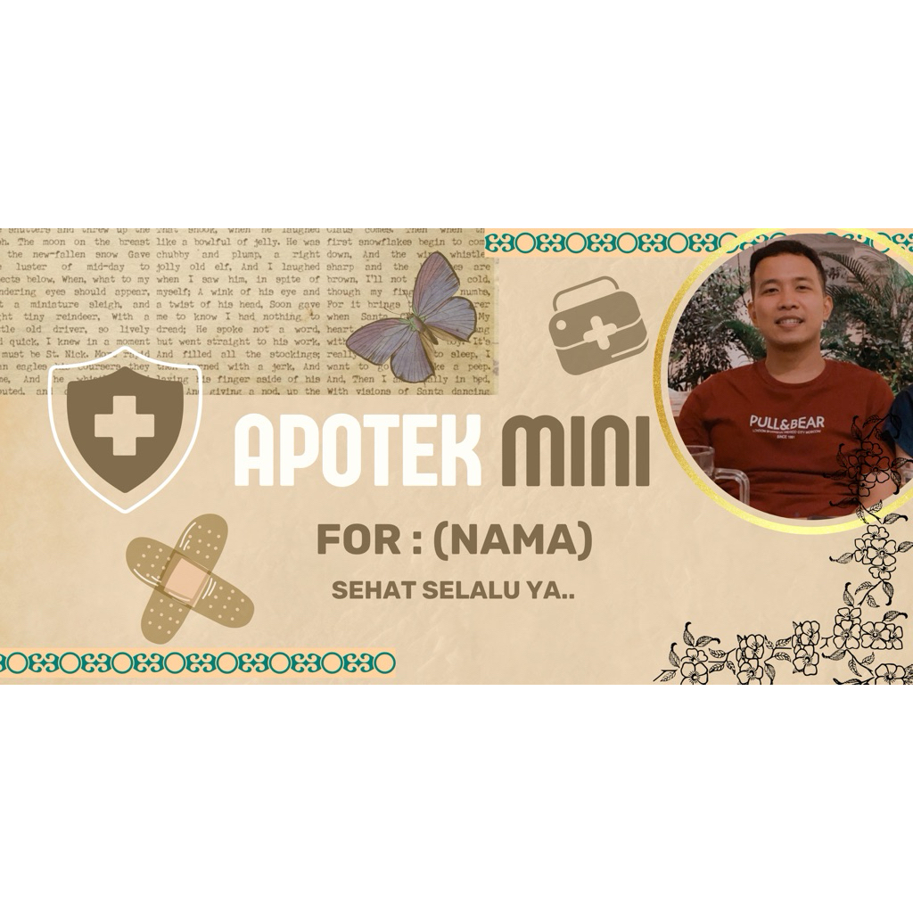 

Stiker Apotek mini CUSTOM