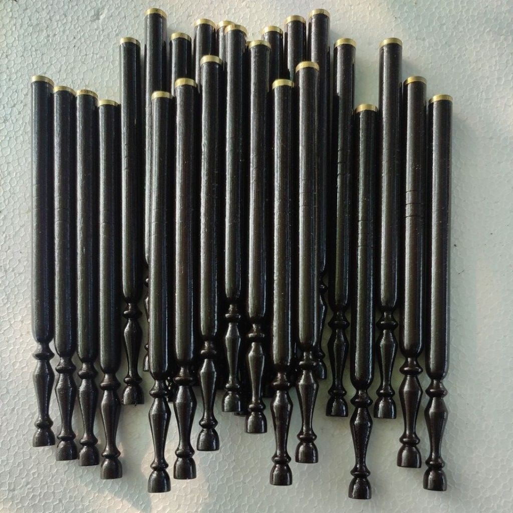 

gagang kalam kaligrafi/ kayu jati asli/ gagang pena/ pen tutul