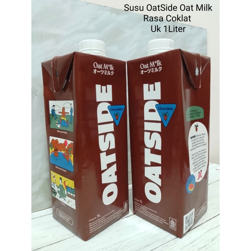 

SUSU OATSIDE Chocolate Uk 1L / 1.000Ml Exp aman