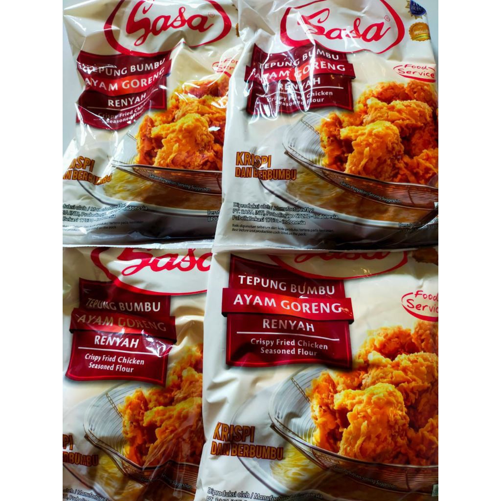 

SASA Tepung Bumbu Ayam Goreng Renyah Spesial 900 Gram