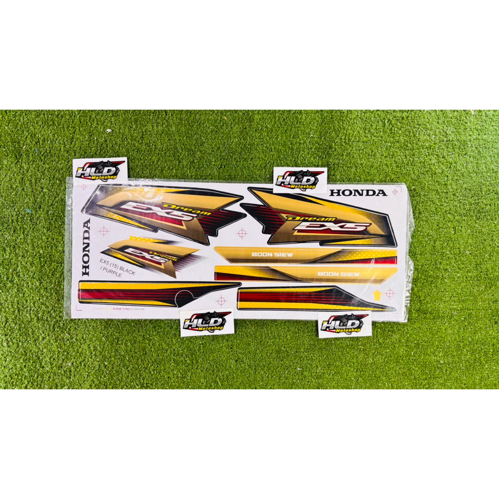 Stiker. Striping Body FullSet Honda Astrea Prima Dan Astrea Star Warna HITAM Import Malaysia