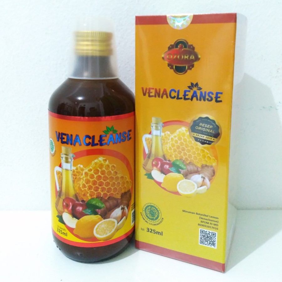 

VenaCleanse Ozora Vena Cleanse - Jus Madu Cuka Apel Lemon Jahe Bawang Putih