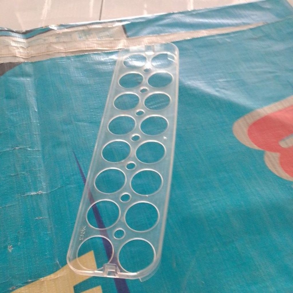 Rak tempat telur kulkas 1 pintu Polytron original