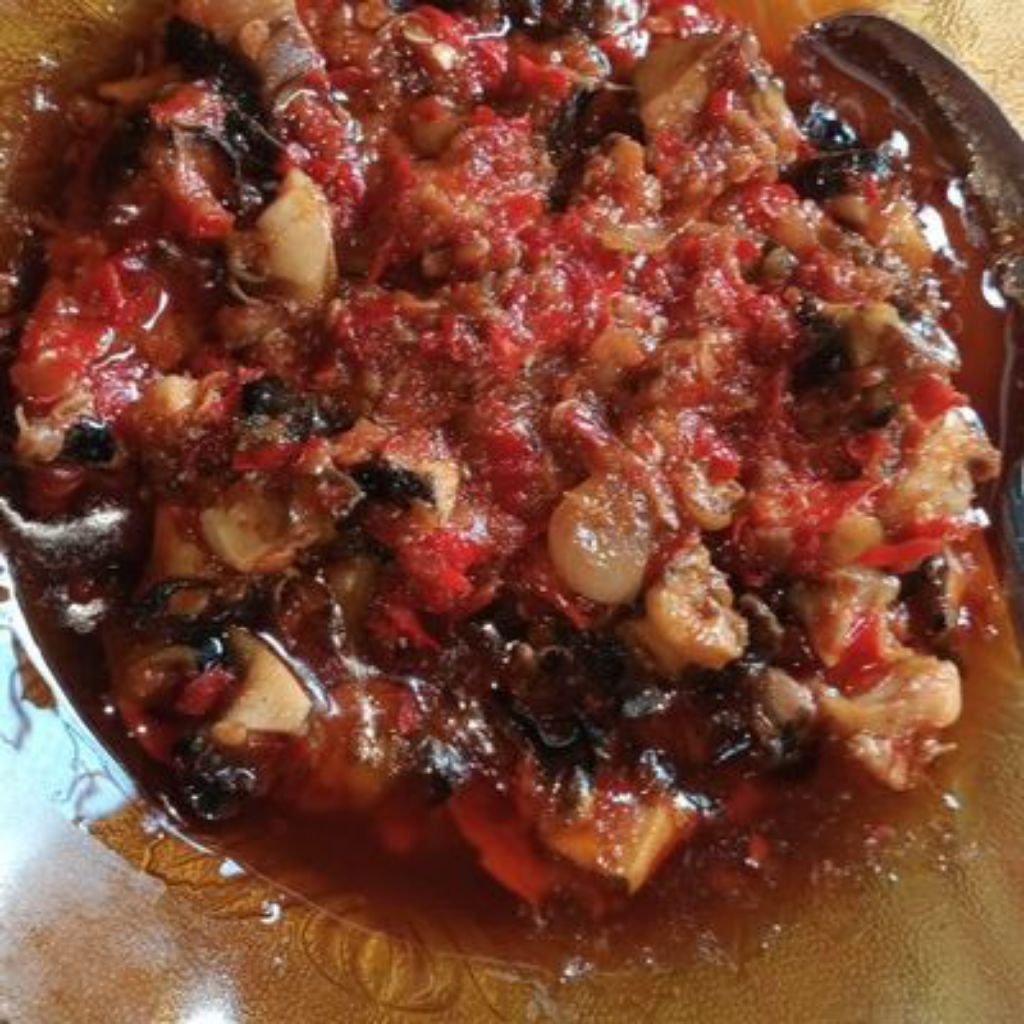 

Sambal Keong Rawa Sawah Gurih Nikmat