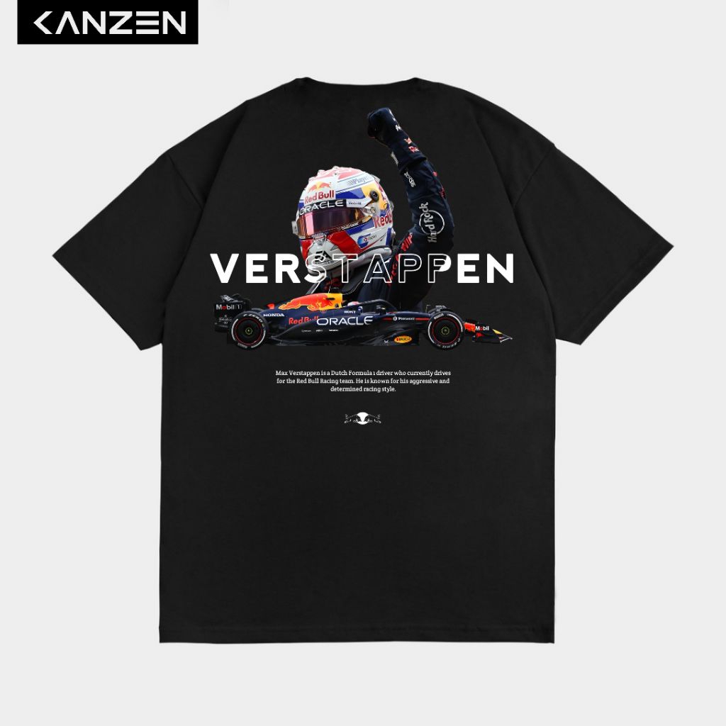 Kanzen T-shirt MAX VERSTAPPEN REDBULL RACING F1
