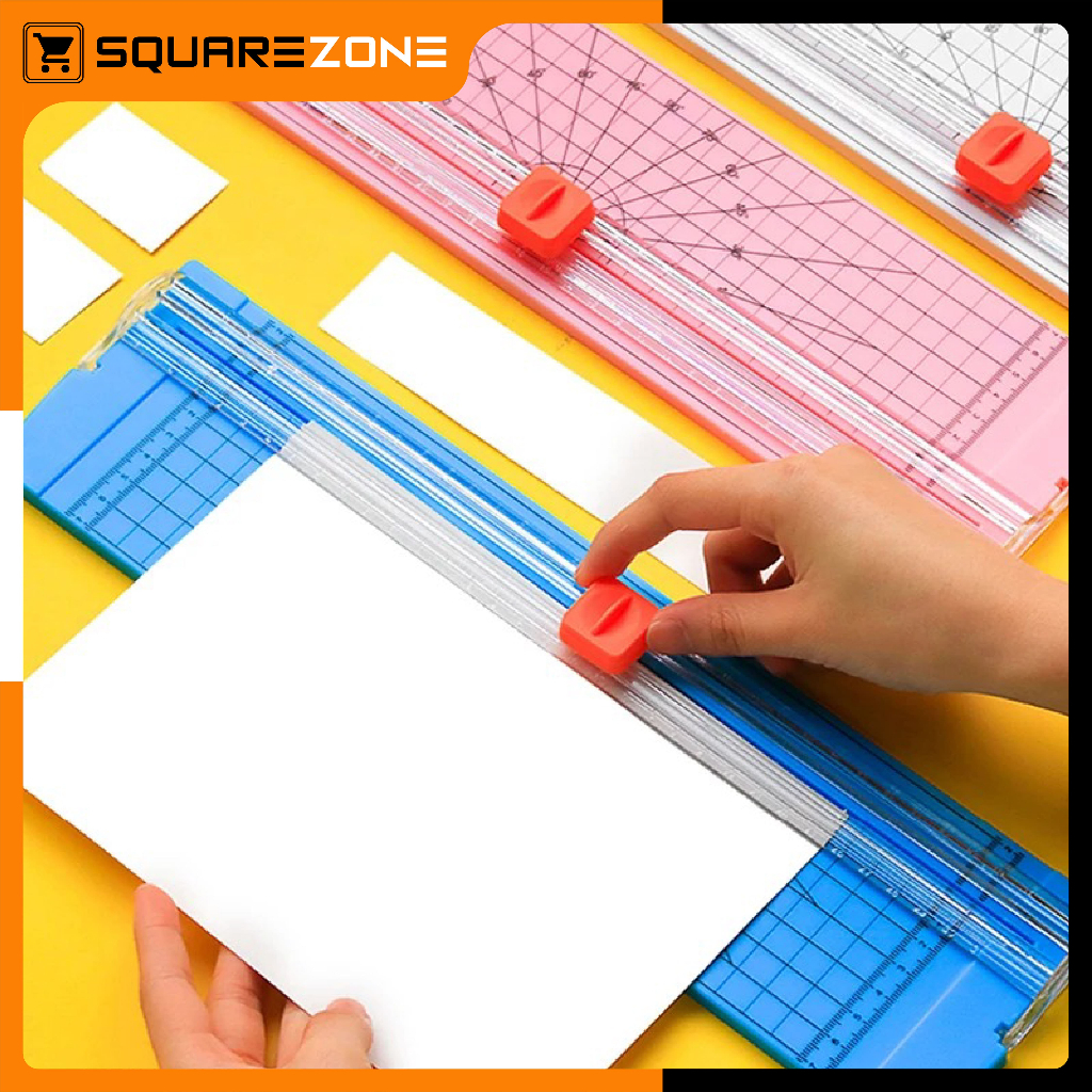 

Alat Potong Kertas Paper Cutter A4 Portable Pemotong Kertas Free Refill Pisau ATK3003