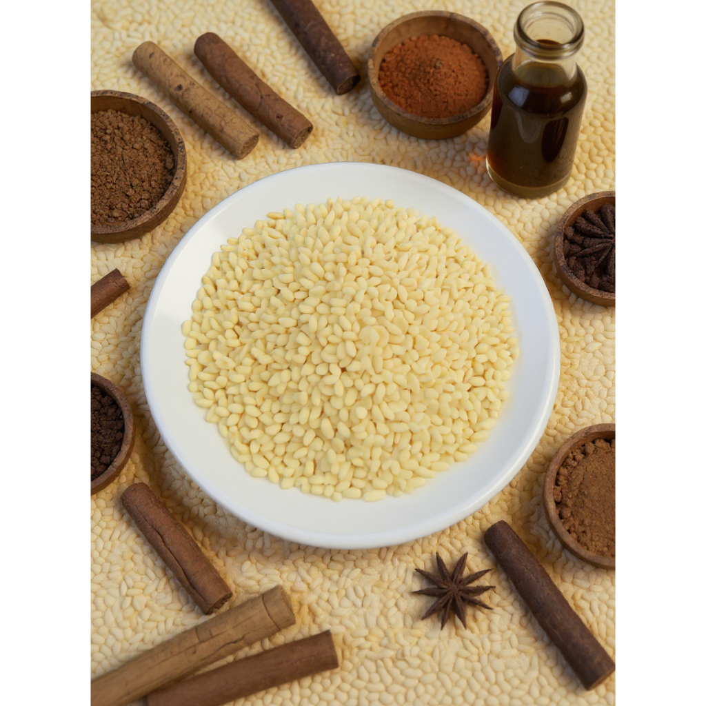 

Wijen Putih Organik Premium / White Sesame / Biji Wijen