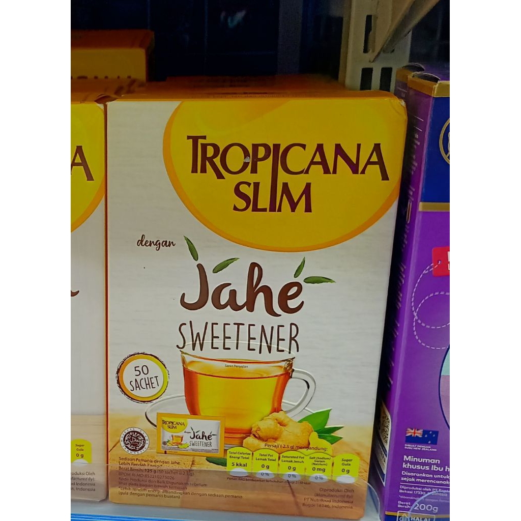 

Tropicana Gula Aren Jahe Pemanis Bebas Kalori Box