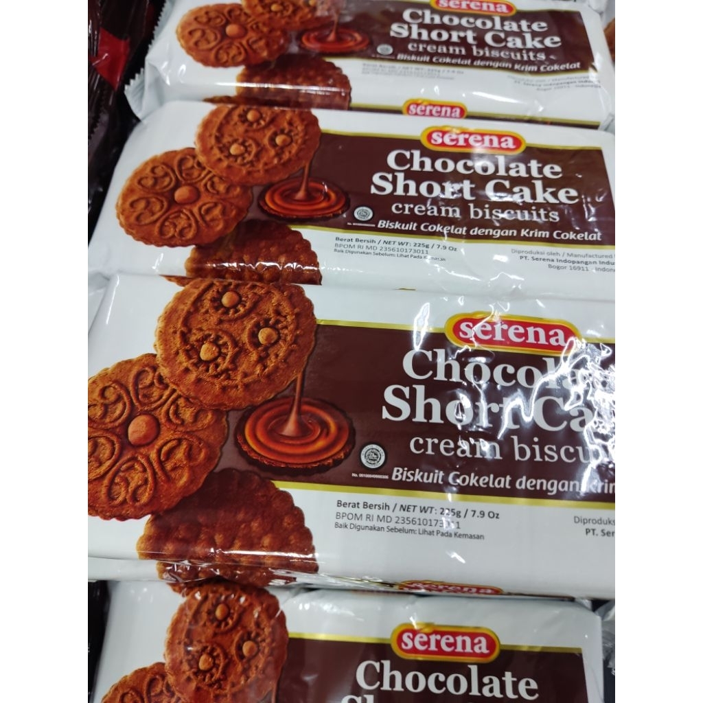 

serena short cake biskuit 225 gr