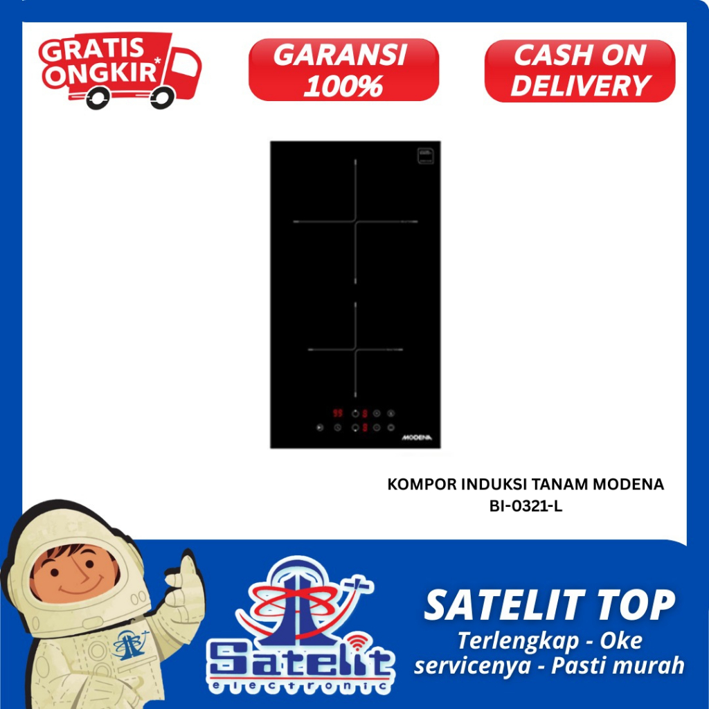 KOMPOR INDUKSI TANAM MODENA BI-0321-L