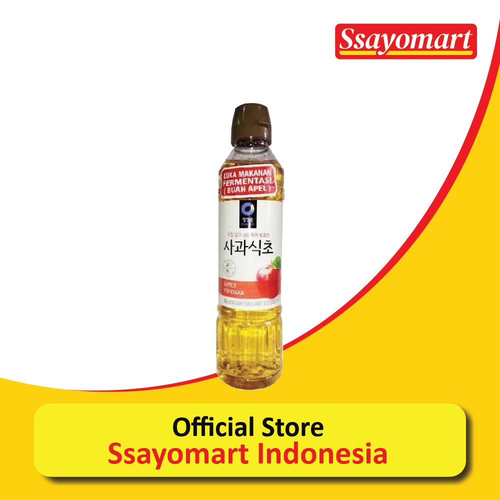 

Daesang Chung Jung One Apple Vinegar Cuka Apel Korea 500ml