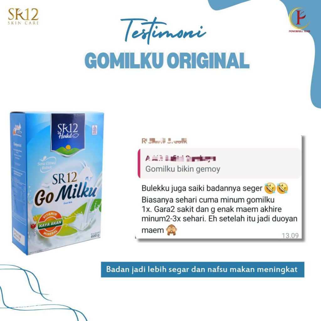

SUSU ETAWA GOMILKU SR12