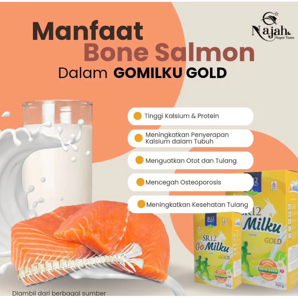 

Gomilku Gold SR12 Susu Kambing Etawa Murni plus Herbal