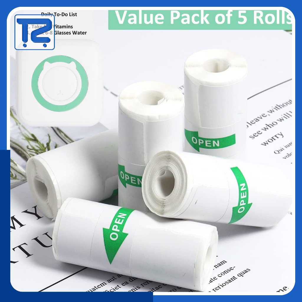 

Label Sticker Thermal 3Meter Kertas Barcode Label Resi Anti Air Tanpa Luntur ATK3001