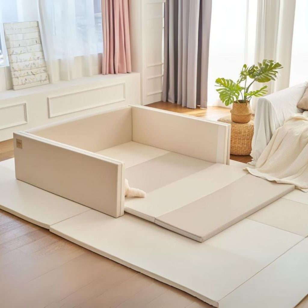 BUMPER MATRAS BUMPER MAT SECOND BAGUS COKLAT MUDA