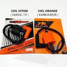 Koil Racing Motor Karbu dan Injeksi/KOIL RACING KARBULATOR ORANGE/KOIL BLACK INJECTION TK RACING