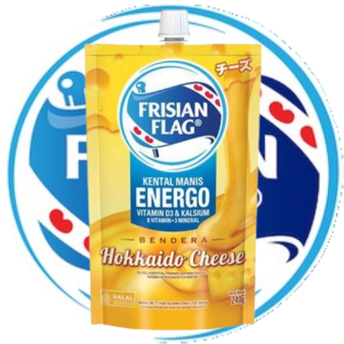 

Kental manis bendera Frisian Flag Hokkaido Cheese pouch 240 gr