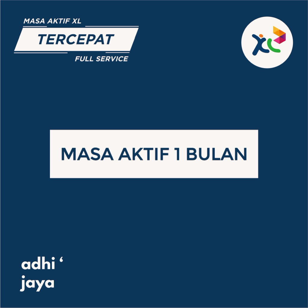 Masa Aktif XL 1 Bulan