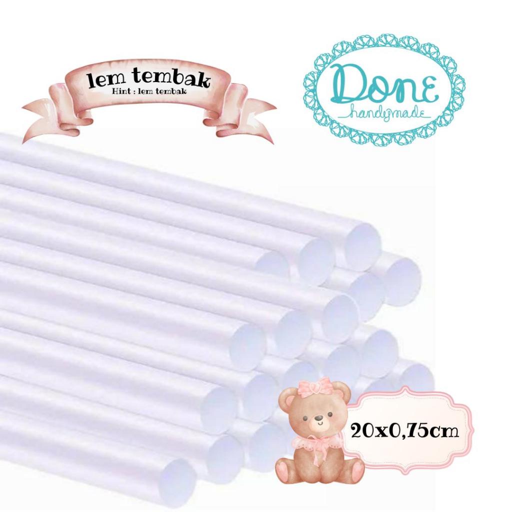 

done handymade isi ulang Lem tembak lem kerajinan tangan lem lilin alat craft refill