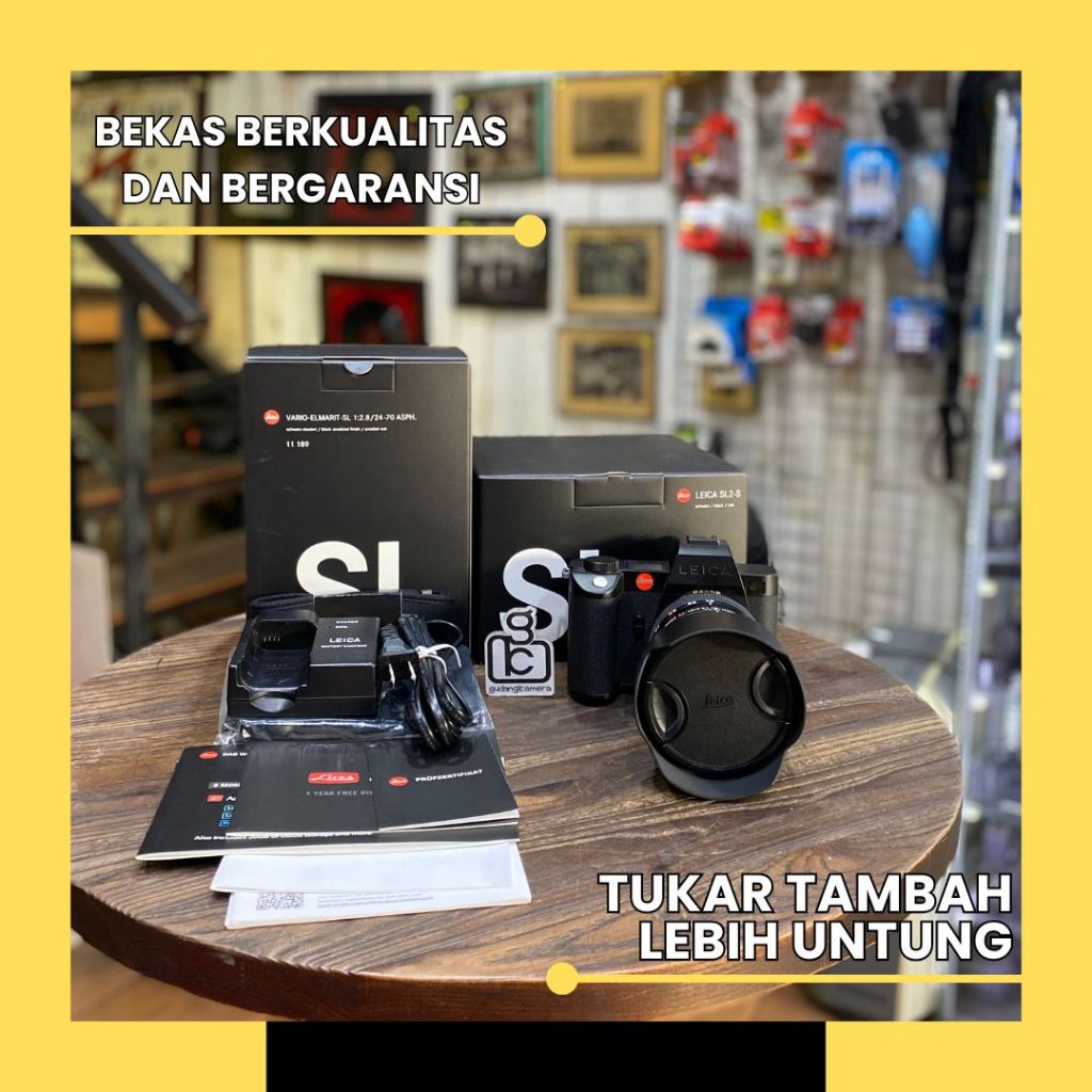 LEICA SL2S + LEICA VARIO-ELMARIT-SL 24-70 F/2.8 ASPH - GOOD CONDITION - 8047