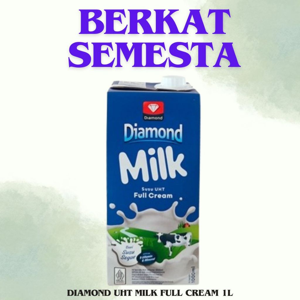

DIAMOND UHT MILK FULL CREAM 1L