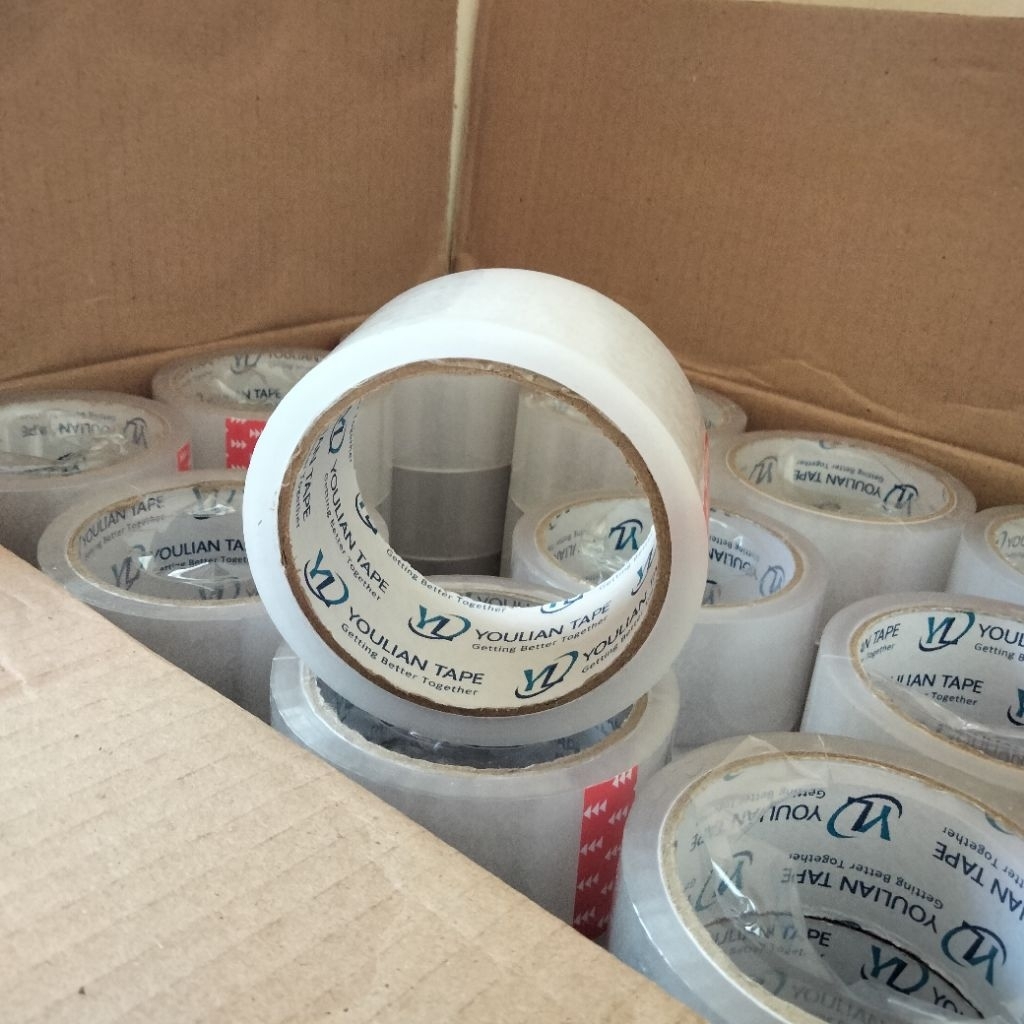 

Lakban Bening 45MM × 90YARD / Packing Tape