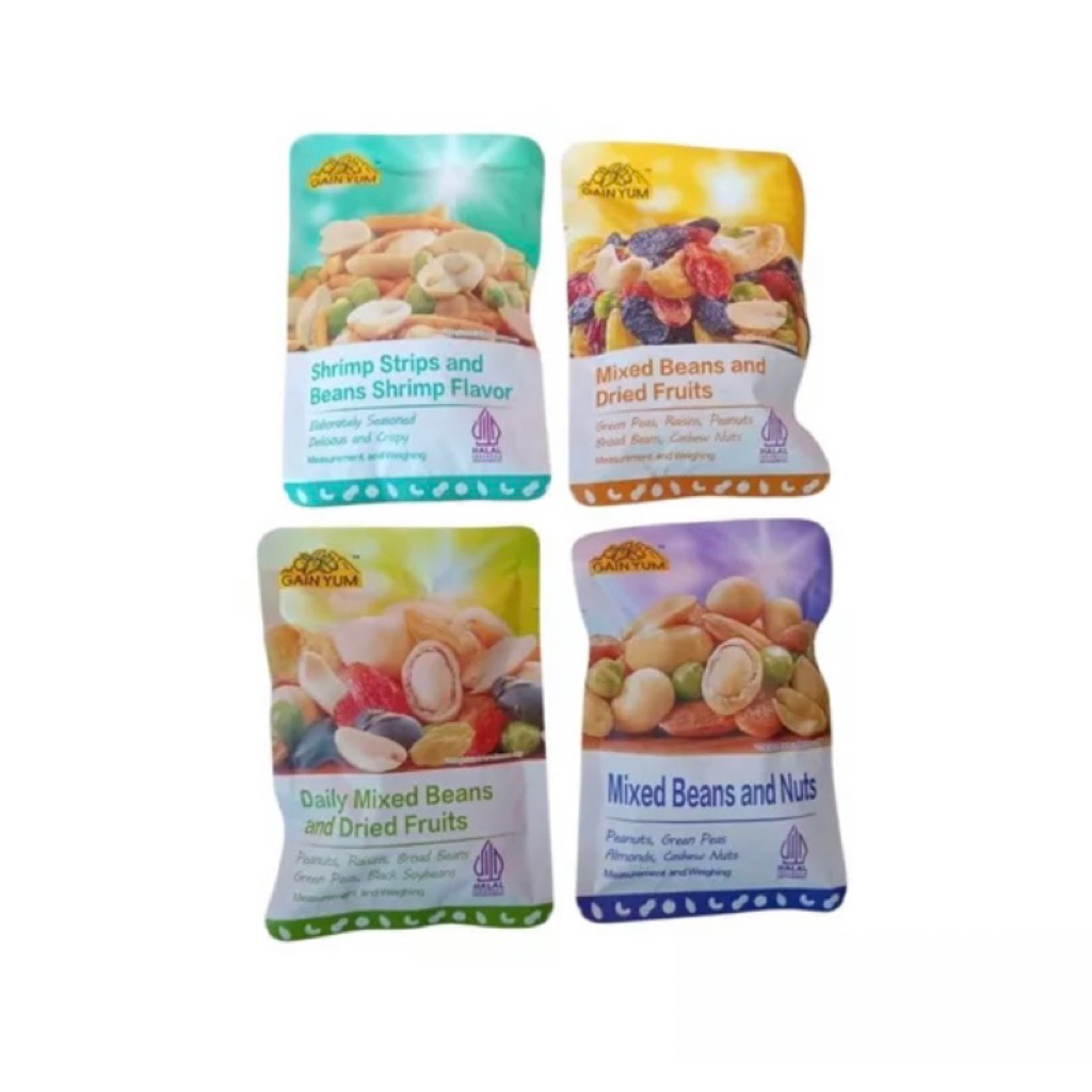 

kacang mix fruits 25gr dikirim random