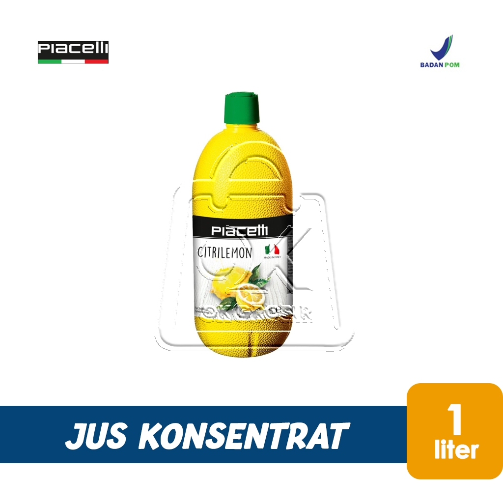 

Sari Buah Jus Lemon PIACELLI Juice Concentrate (1 Liter)