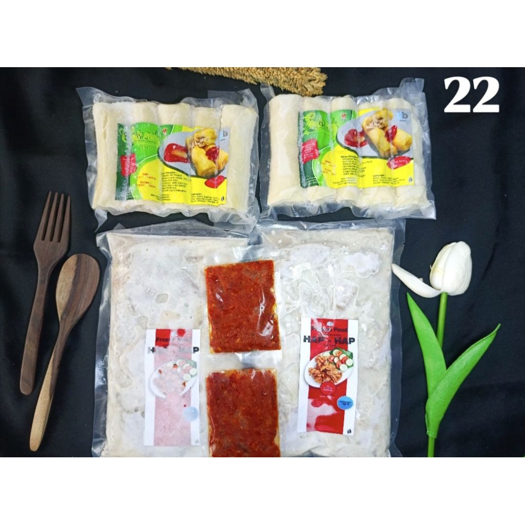 

Paket Hemat Dbaloy No. 22 | sosis solo 2, ayam lalap + sambel 2