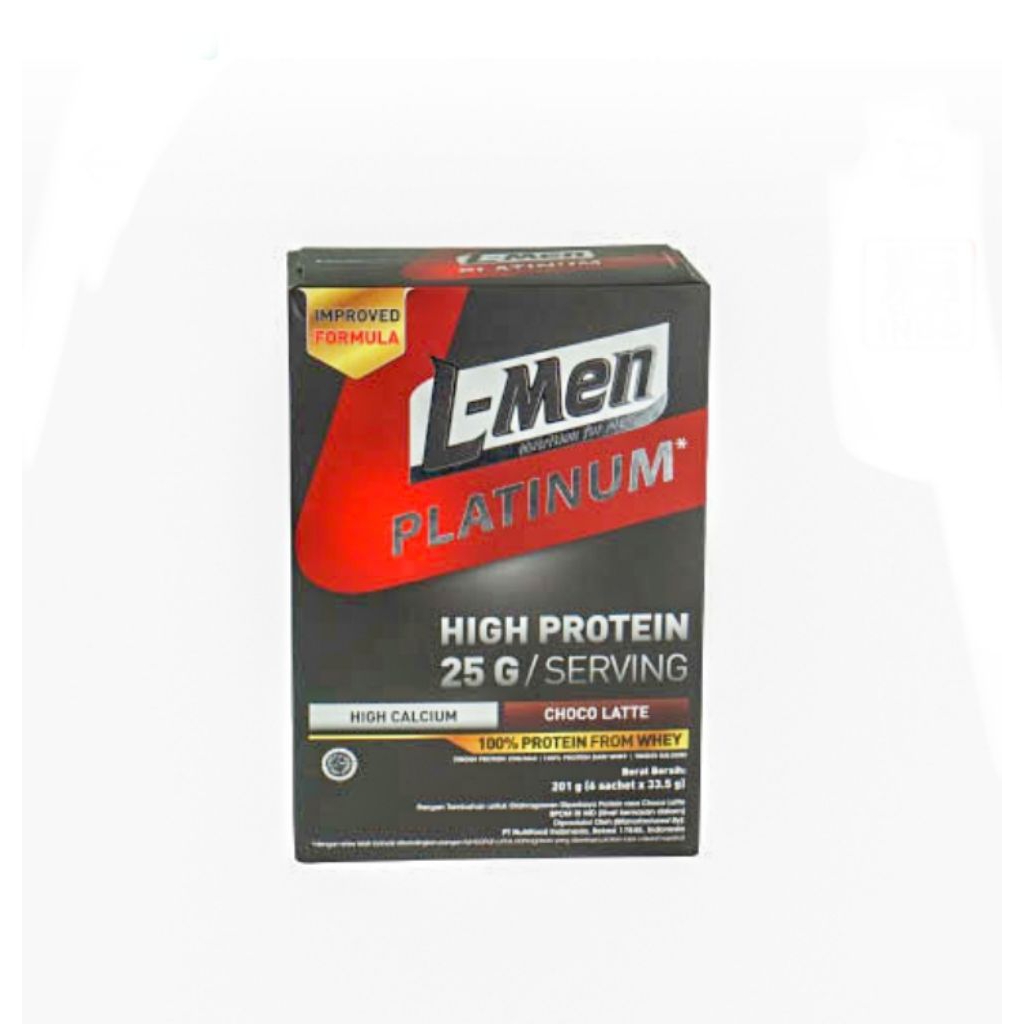 

L-Men susu hi-protein choco latte 201 gr