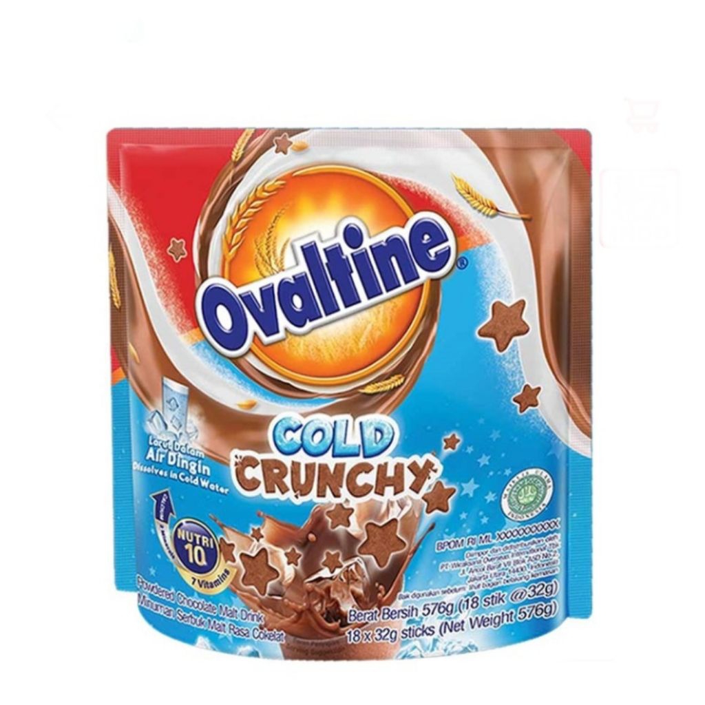 

ovaltine minuman serbuk iced choco crunchy 18 x 32 gram