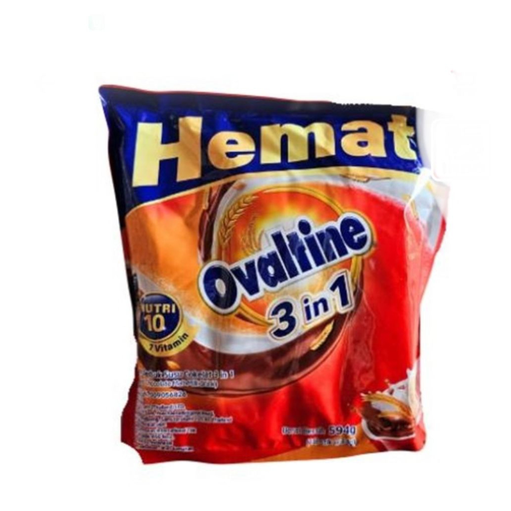 

ovaltine minuman serbuk coklat 3in 1 18 x 33 gram