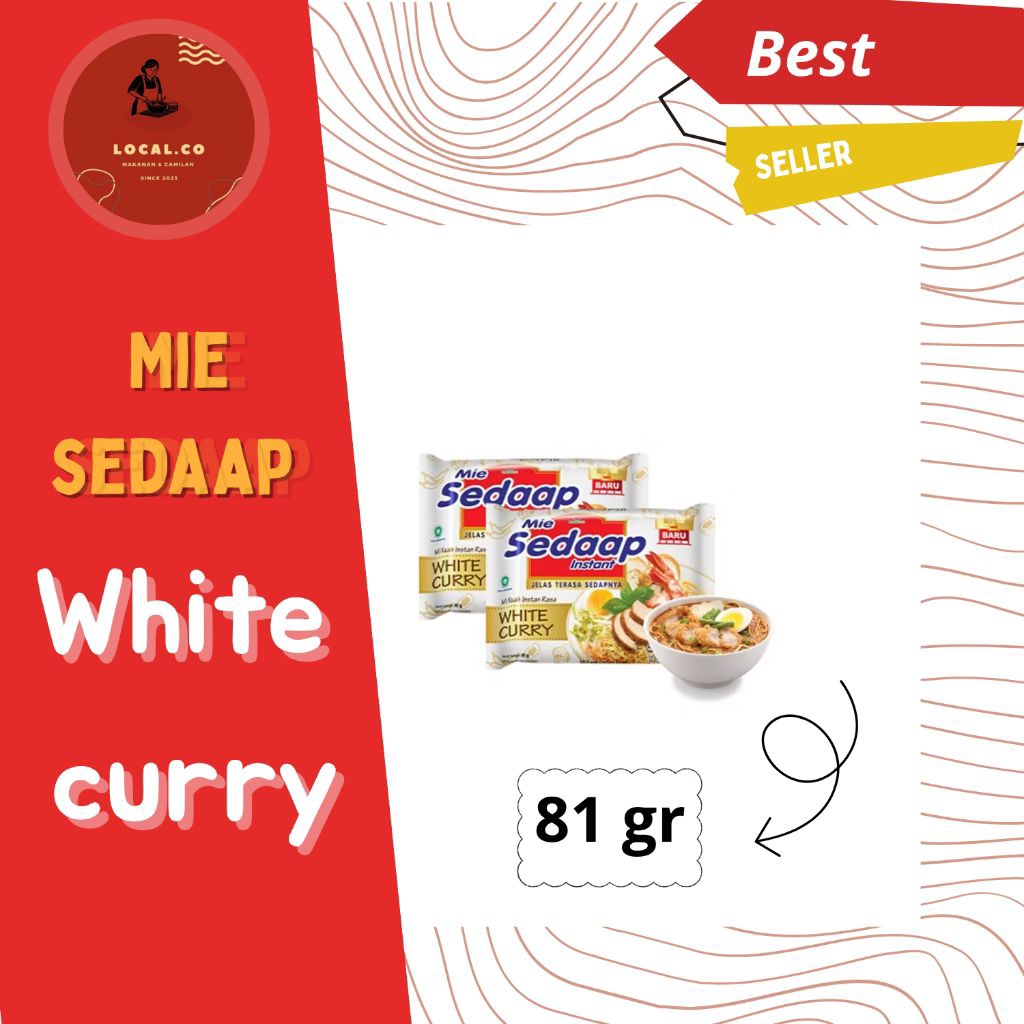 

Mie Sedaap White Curry 94g
