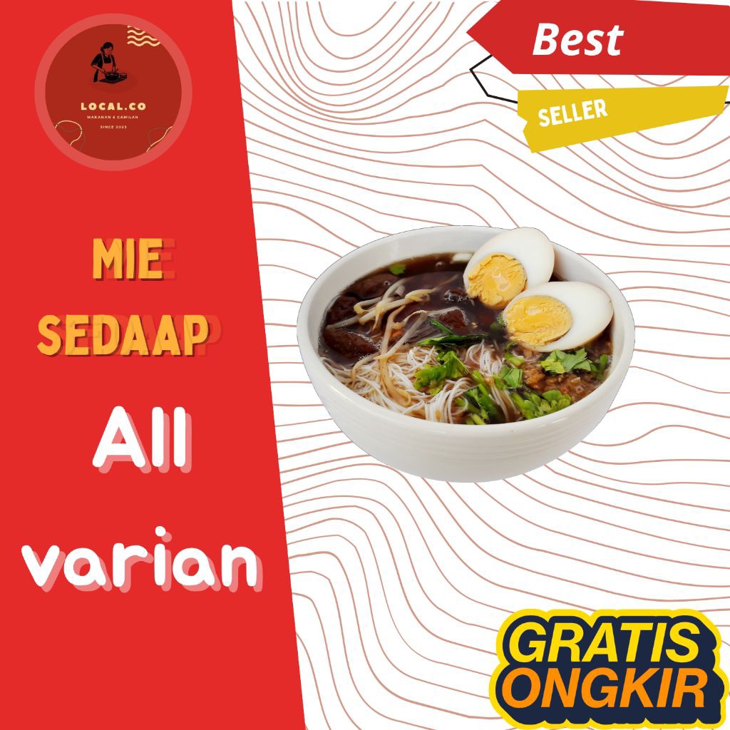 

[PROMO] MIE SEDAAP ALL VARIAN TERLENGKAP!