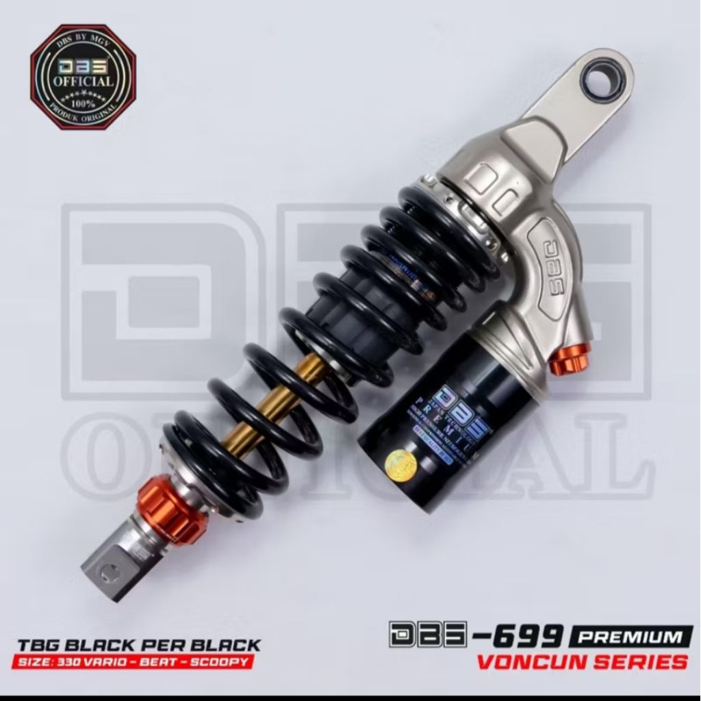 Shock Tabung Fungsi DBS 699 VONCUN series 330mm Vario125/150 Original