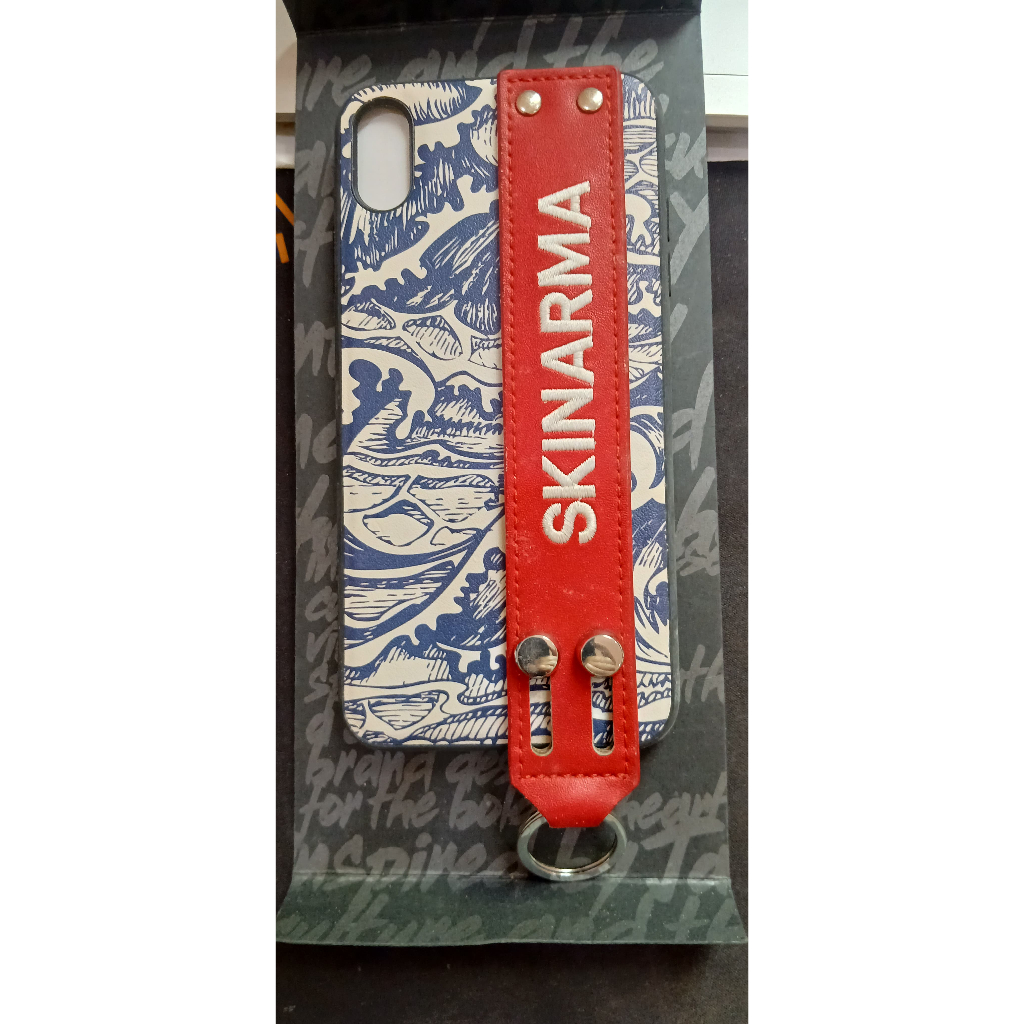 Case iPhone Xs Max Skinarma Bando /Shimegu Original - Bando Black, iPhone Xs Max