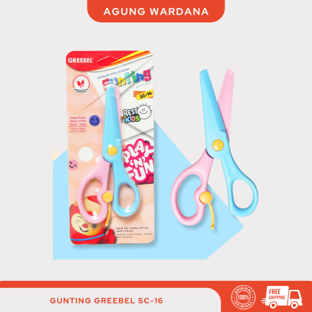 

GREEBEL GUNTING ANAK TANPA BESI SC-16