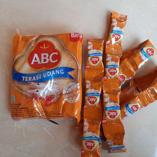 

ABC terasi udang/ 20x38gr/ ABC terasi udang sachet