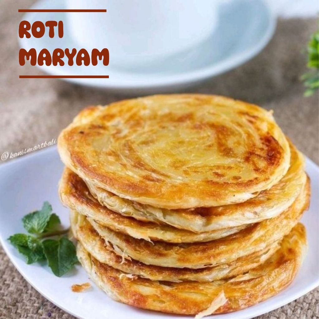 

Roti Canai, Roti Maryam Original, Camilan sehat, Roti Isi 5pcs