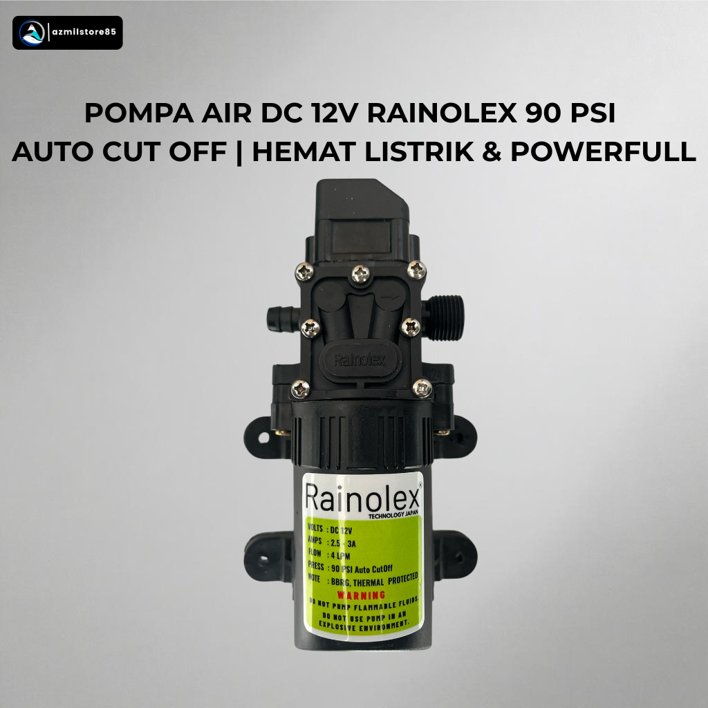 POMPA AIR DC 12V / CUCI MOBIL MOTOR / DINAMO POMPA SPRAYER