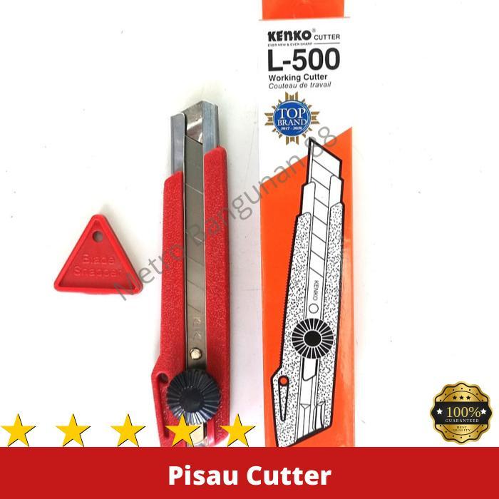 

Pisau Cutter Kenko L-500 Kuat & Tajam